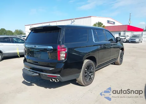 2023 Chevrolet Suburban 4Wd High Country z USA, uszkodzony, nr VIN 1GNSKGKL2PR262327